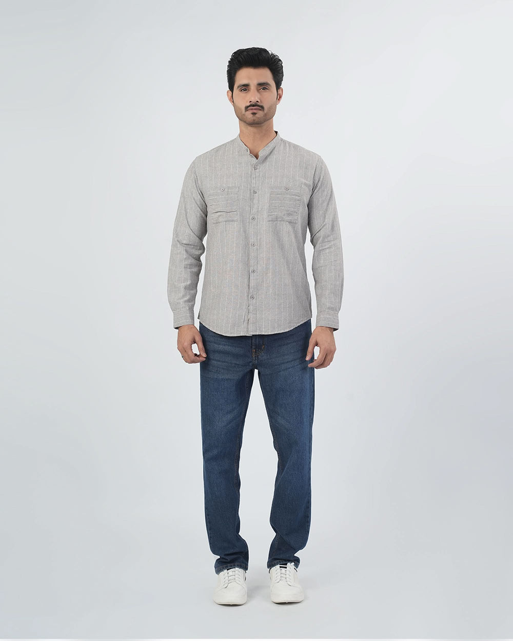 Eminent Men’s Casual Full Sleeves Stripe Shirt, Men's Shirts, Eminent, Chase Value