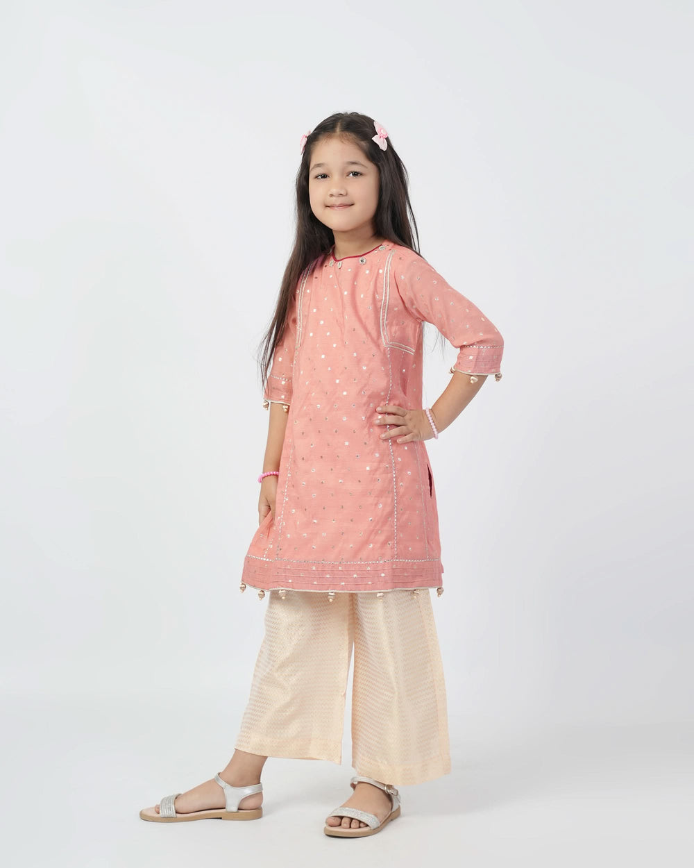 Eminent Girls Shalwar Suit - Peach, Girls Shalwar Kameez, Eminent, Chase Value