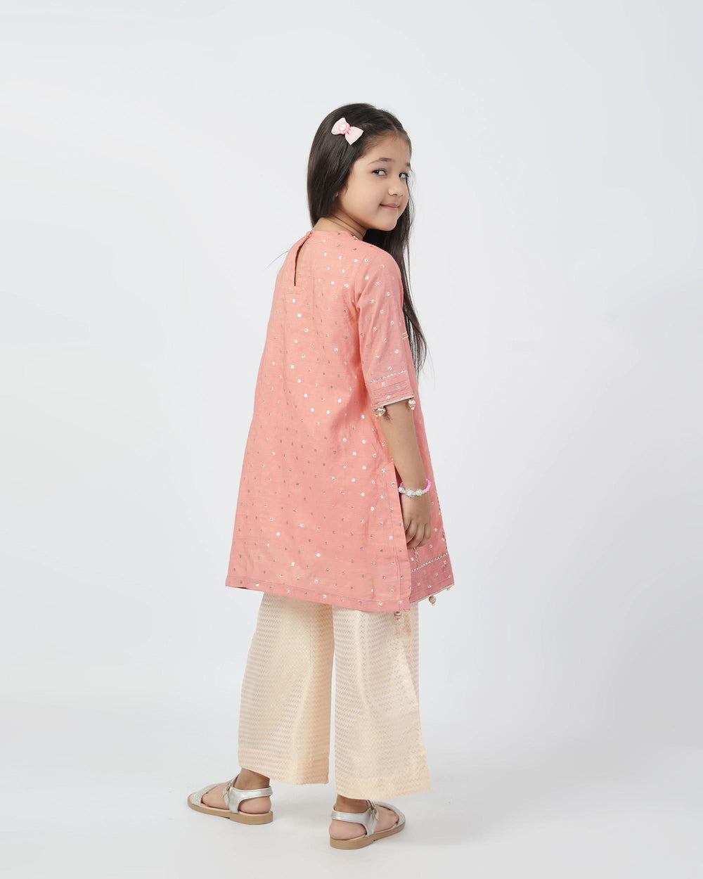 Eminent Girls Shalwar Suit - Peach, Girls Shalwar Kameez, Eminent, Chase Value