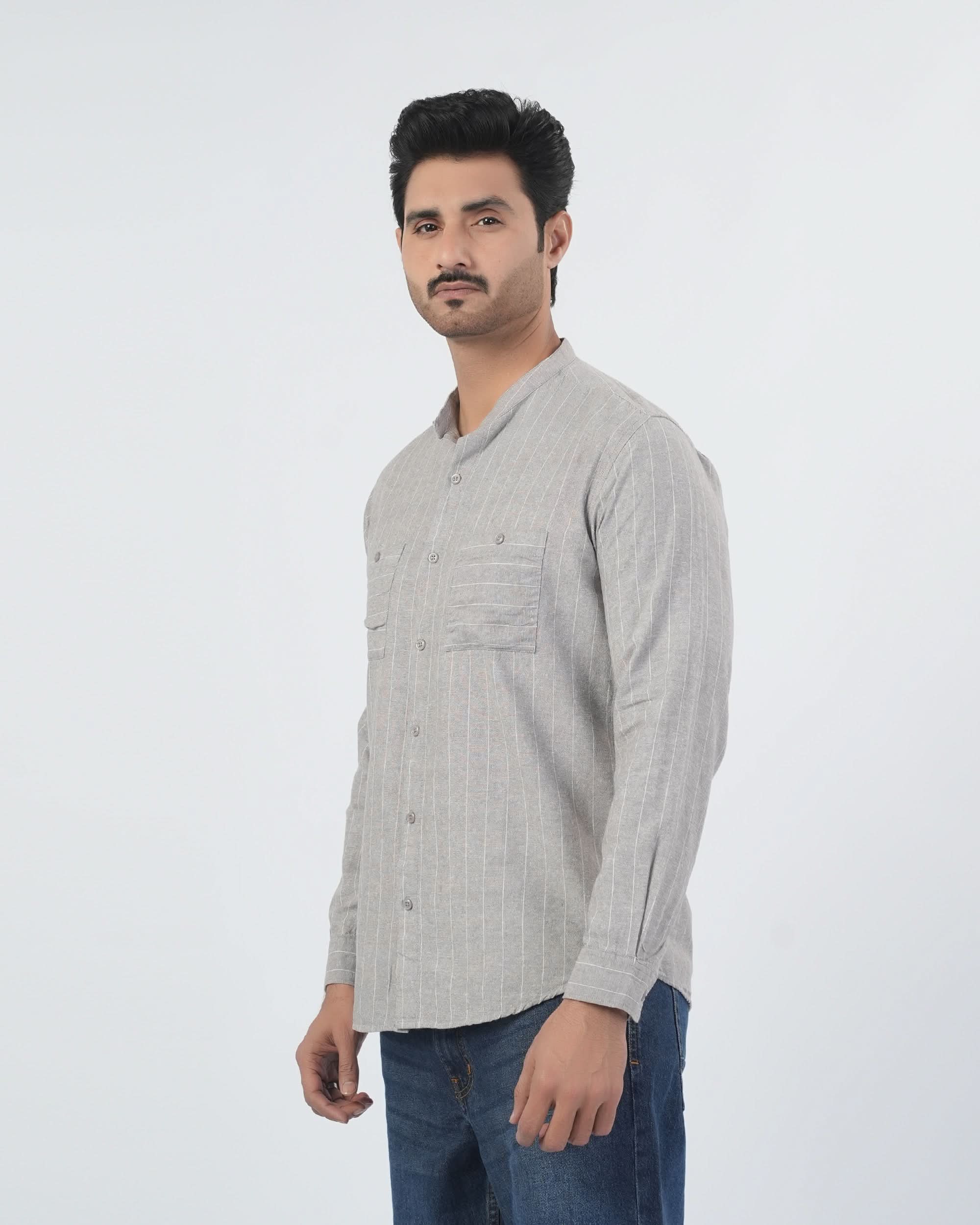 Eminent Men’s Casual Full Sleeves Stripe Shirt, Men's Shirts, Eminent, Chase Value