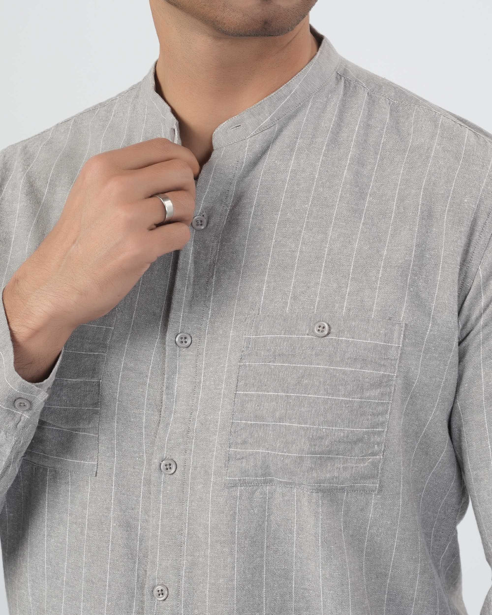 Eminent Men’s Casual Full Sleeves Stripe Shirt, Men's Shirts, Eminent, Chase Value