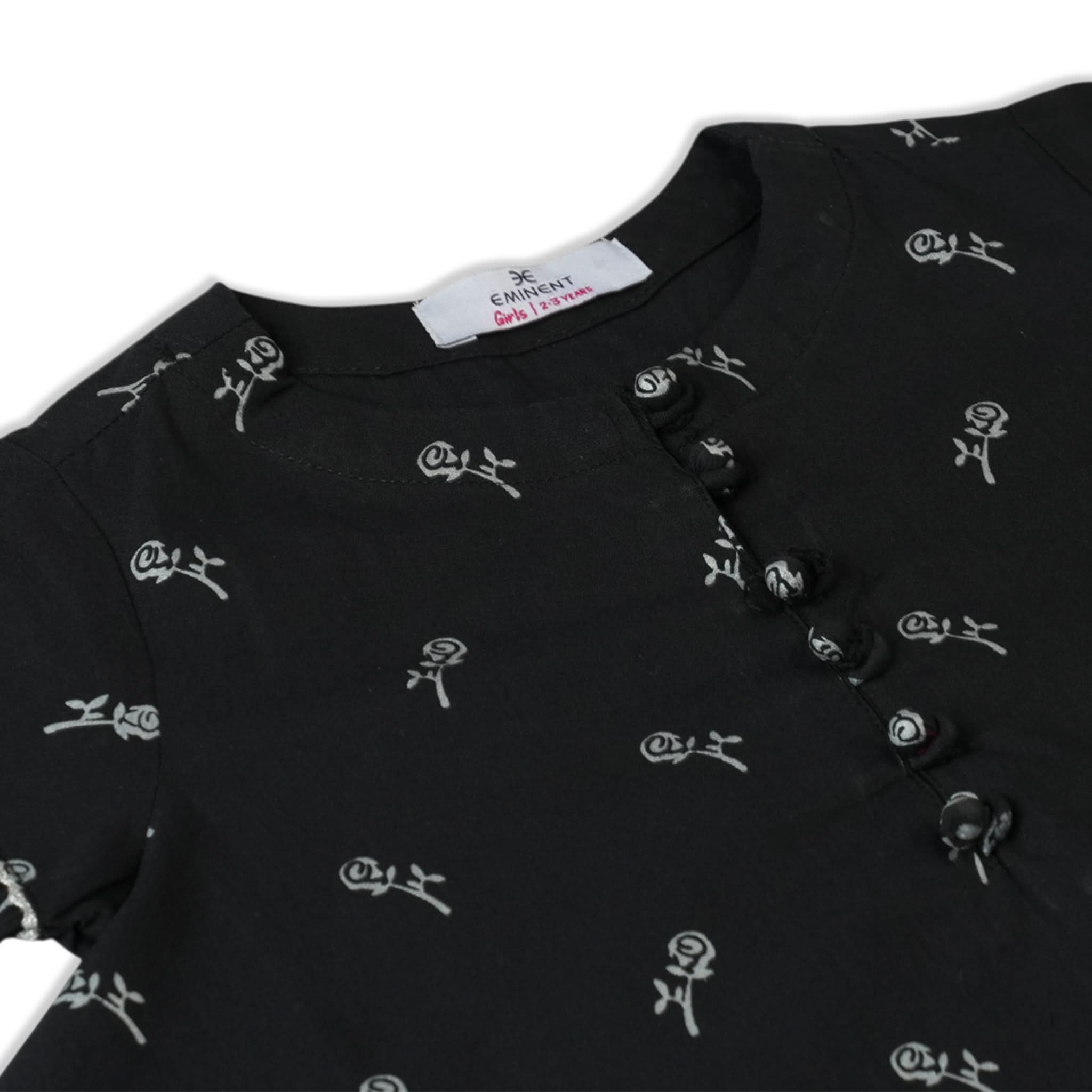 Eminent Girls Frock - Black, Girls Frocks, Eminent, Chase Value