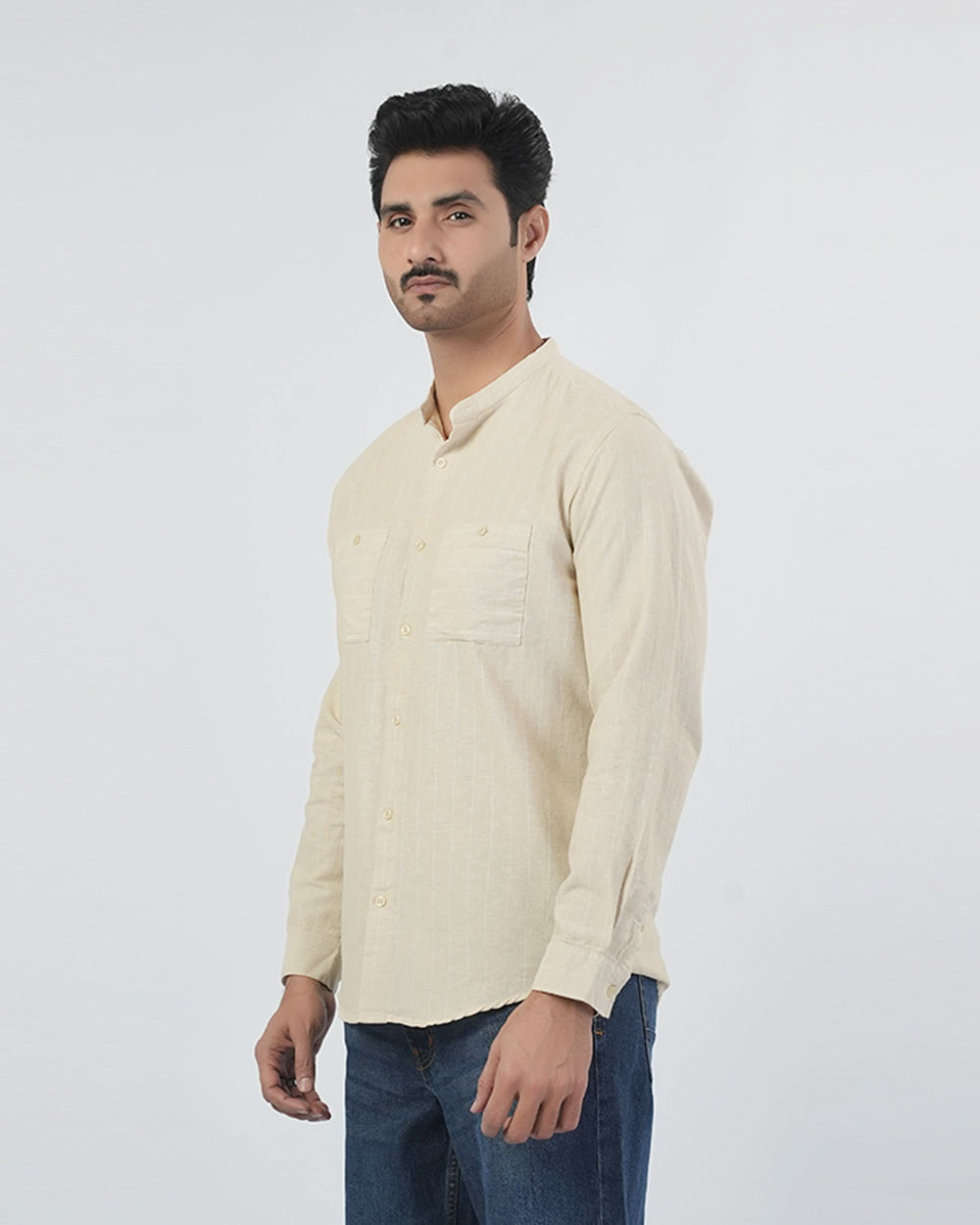 Eminent Men’s Casual Full Sleeves Stripe Shirt, Men's Shirts, Eminent, Chase Value