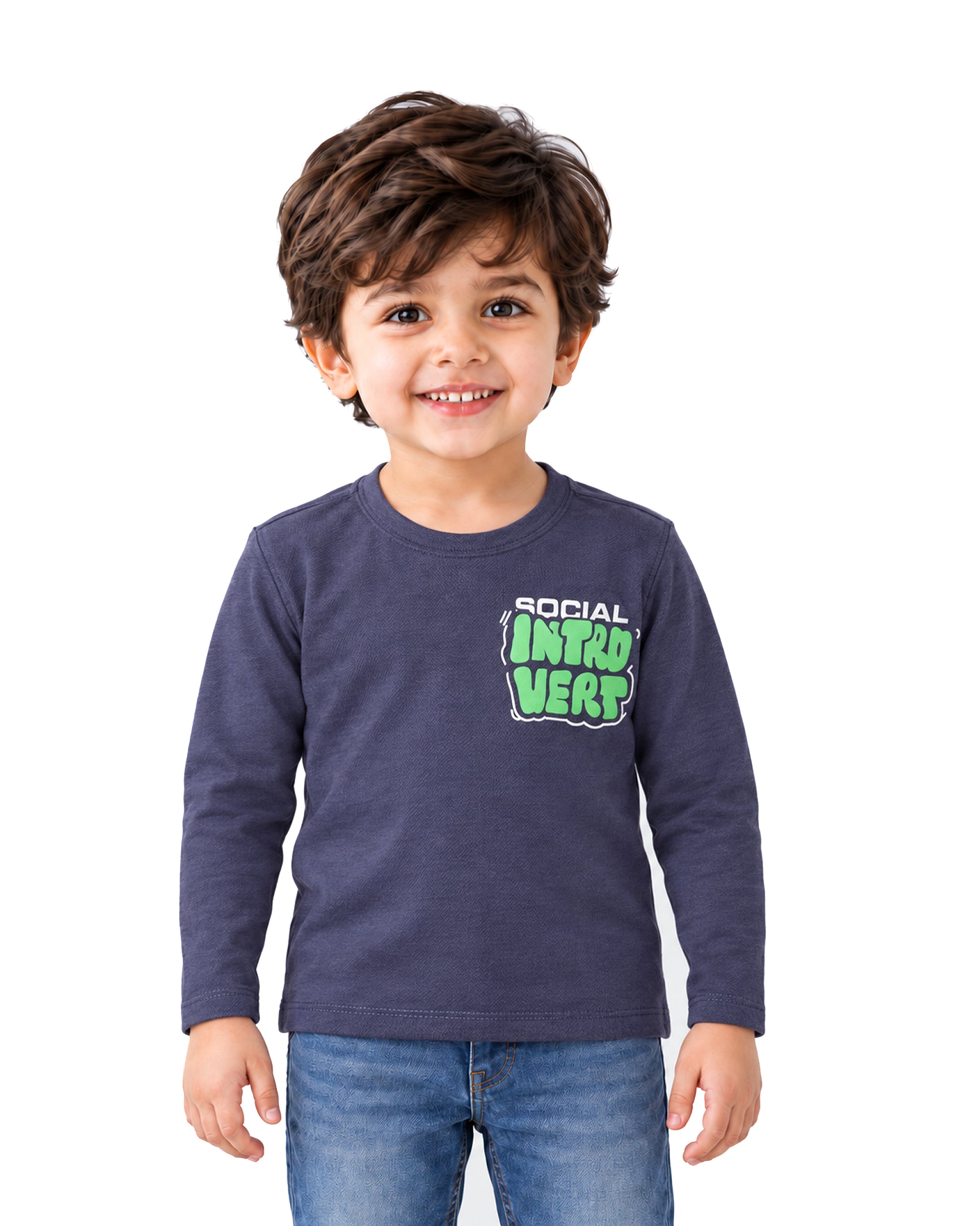 Valuables Boys Full Sleeves T-Shirt