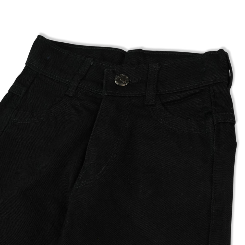 Girls Denim Pant - Black, Girls Pants & Capri, Chase Value, Chase Value
