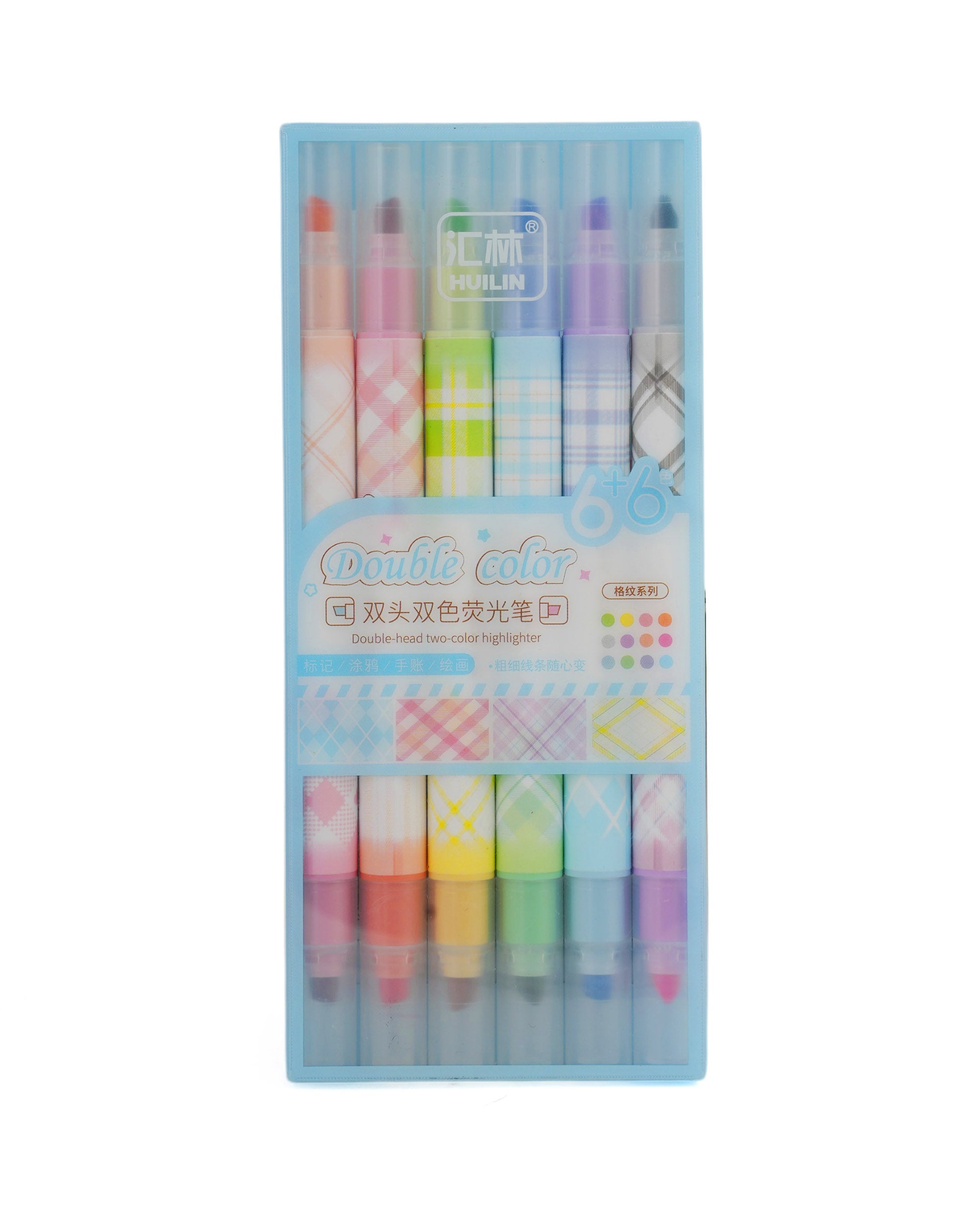 Highlighter Set 2 in 1- 6 Pcs