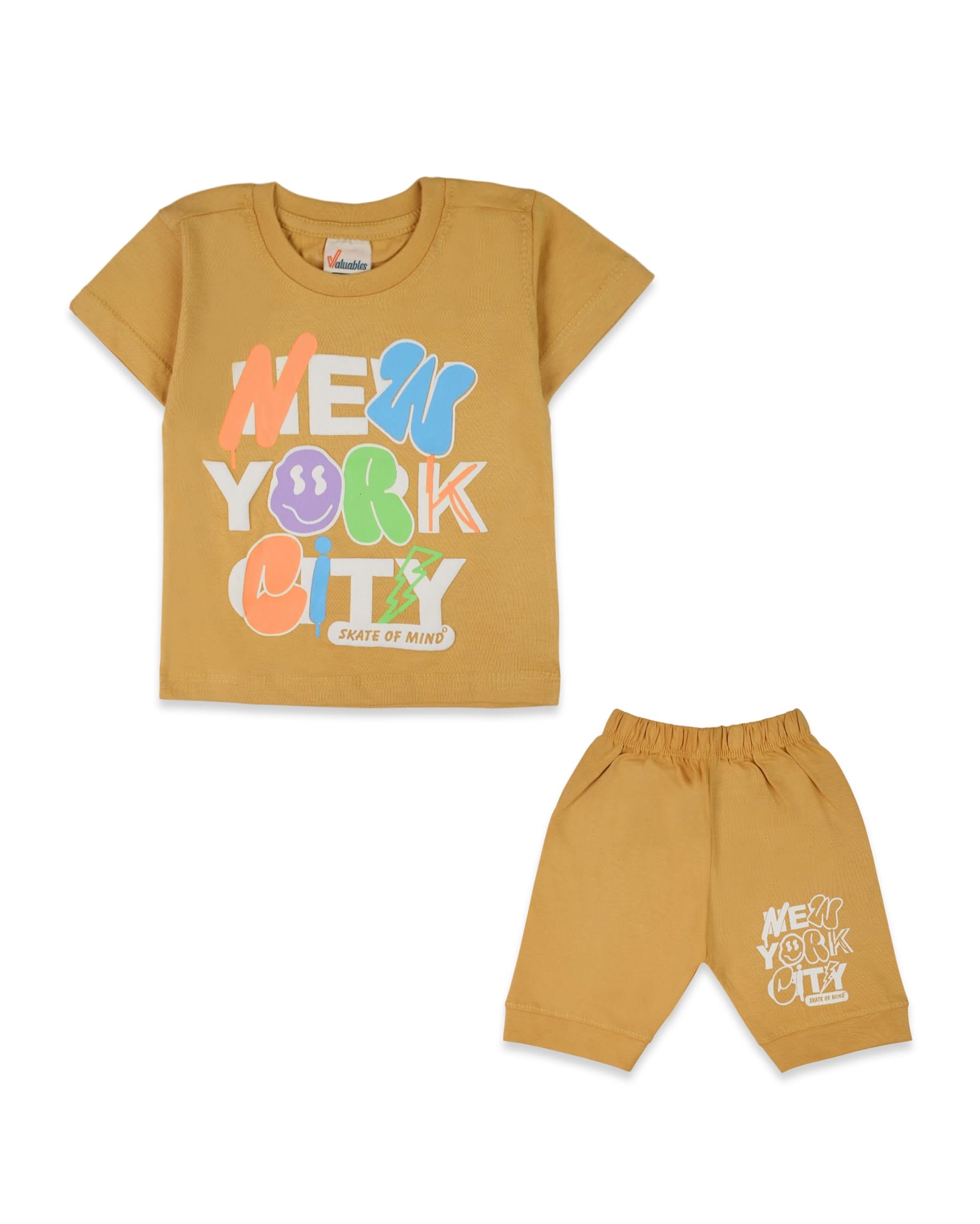Valuables Boys' Half Sleeves Suit, Boys Sets & Suits, Valuables, Chase Value