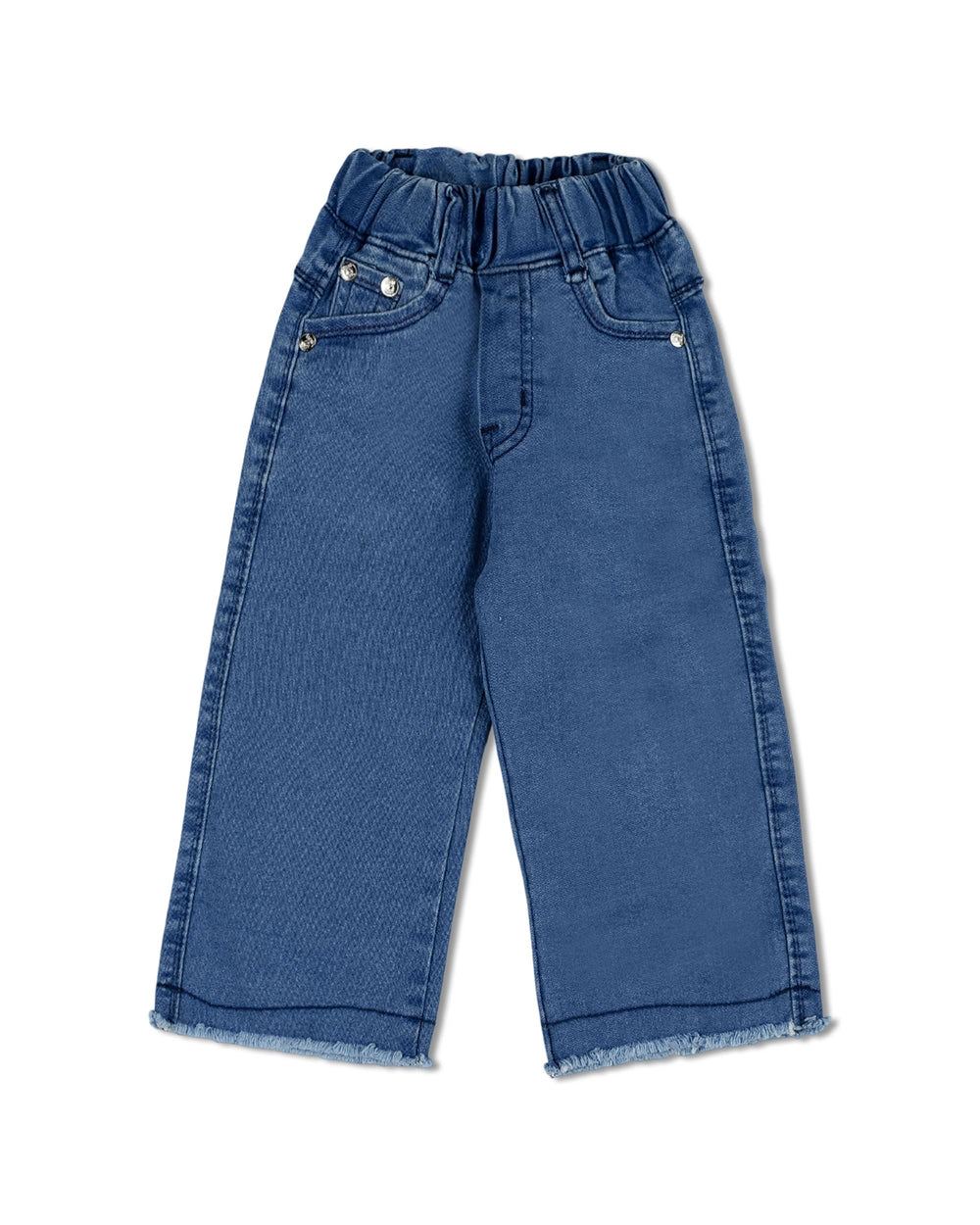 Girls Wide Leg Denim Pant, Girls Pants & Capri, Chase Value, Chase Value