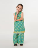 Eminent Girls Printed Shalwar Suit - Green, Girls Shalwar Kameez, Eminent, Chase Value