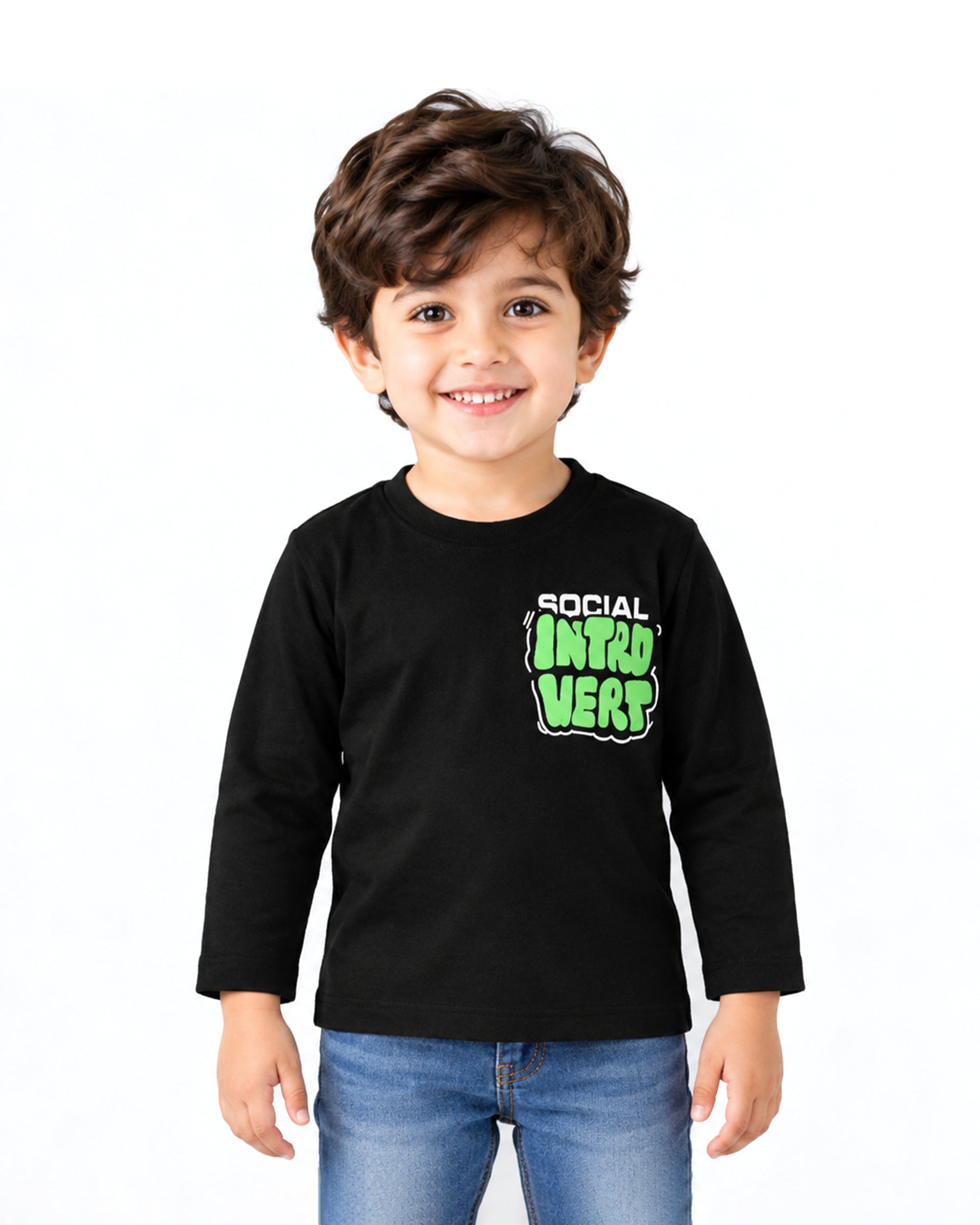 Valuables Boys Full Sleeves T-Shirt