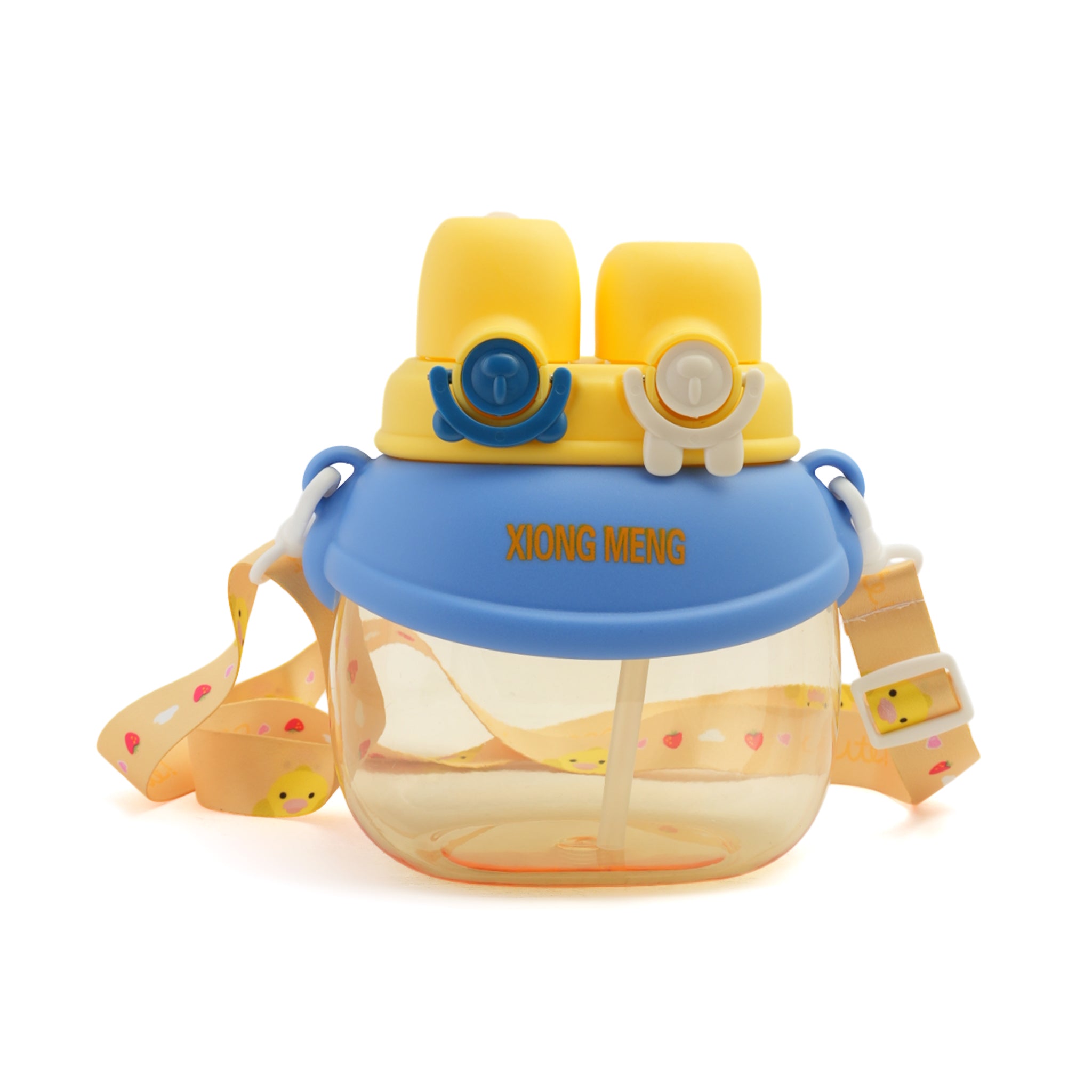 Water Bottle Double Mouth - Yellow, Tiffin Boxes & Bottles, Chase Value, Chase Value