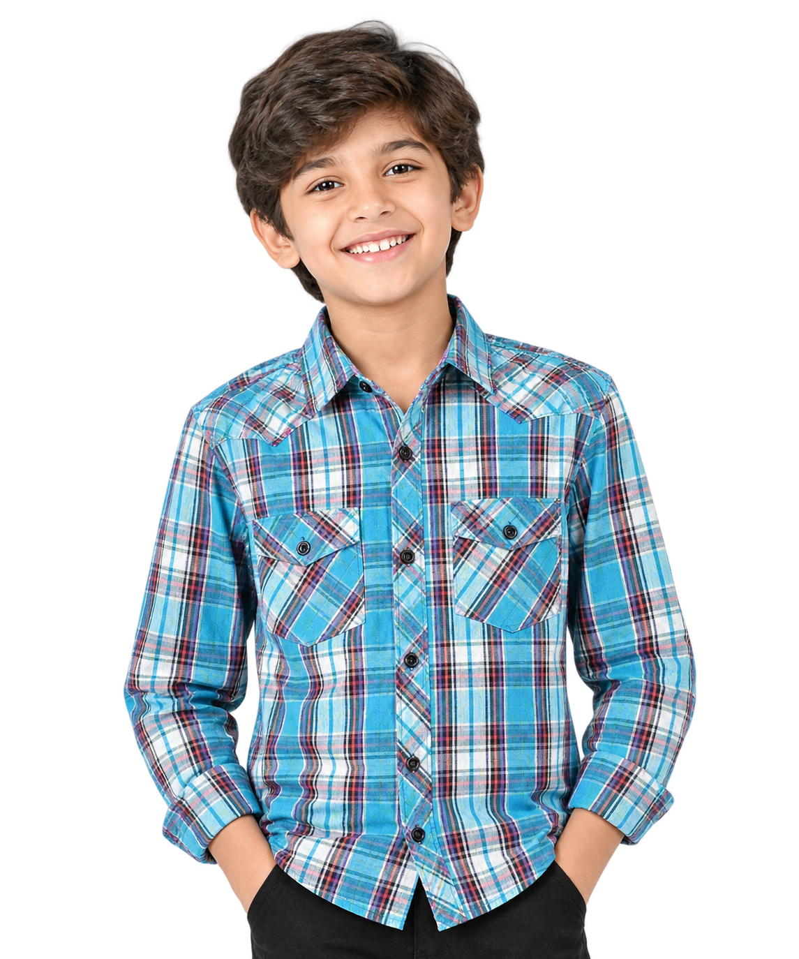 Valuables Boys Casual Full Sleeves Shirt