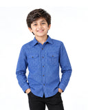 Valuables Boys Casual Full Sleeves Shirt