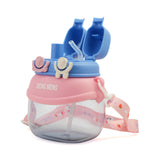 Water Bottle Double Mouth - Pink, Tiffin Boxes & Bottles, Chase Value, Chase Value