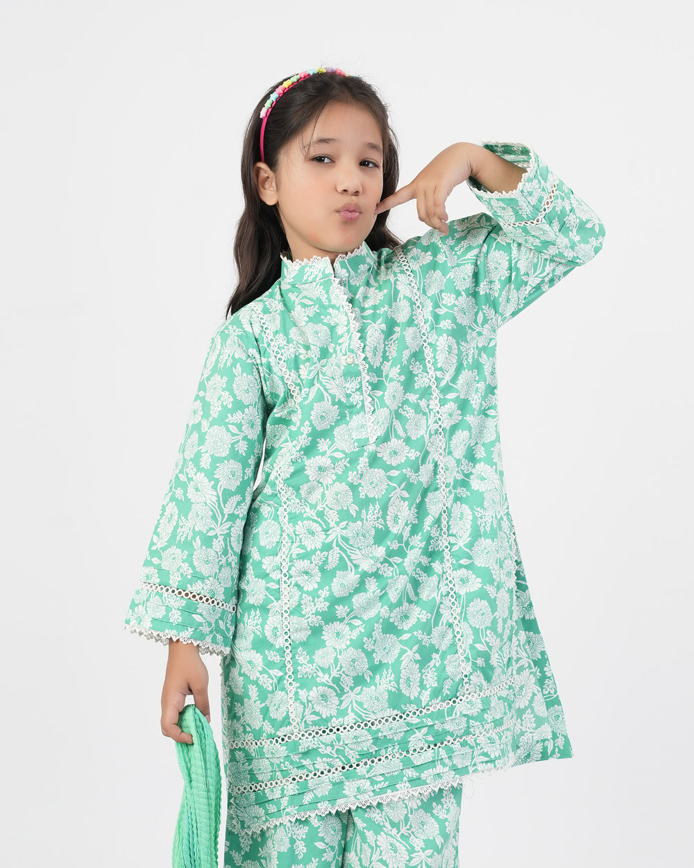 Eminent Essentials Printed 3Pc Suit, Girls Shalwar Kameez, Eminent, Chase Value
