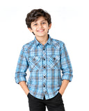 Valuables Boys Casual Full Sleeves Shirt