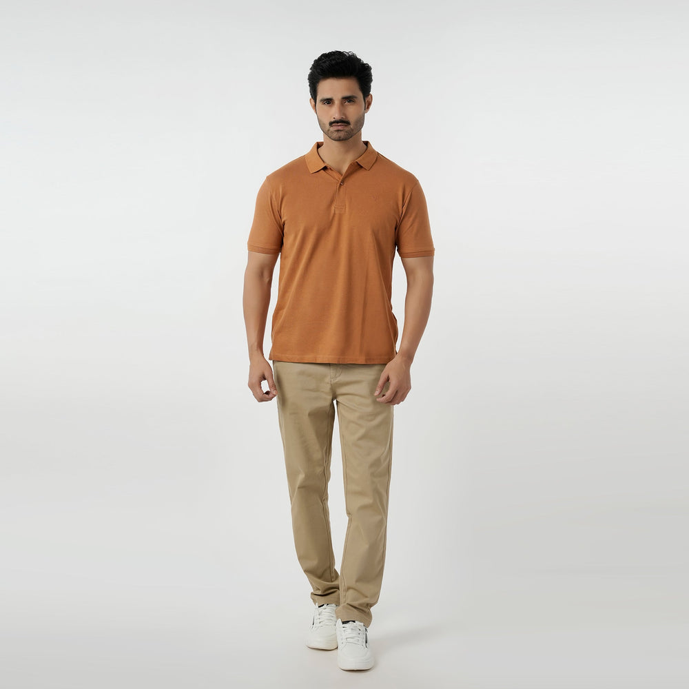 Eminent Men's Basic Polo T-Shirt - Almond, Men's T-Shirts & Polos, Eminent, Chase Value