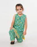 Eminent Girls Printed Shalwar Suit - Green, Girls Shalwar Kameez, Eminent, Chase Value