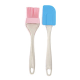 Spatula Oil Brush Set - Pink, Baking, Chase Value, Chase Value