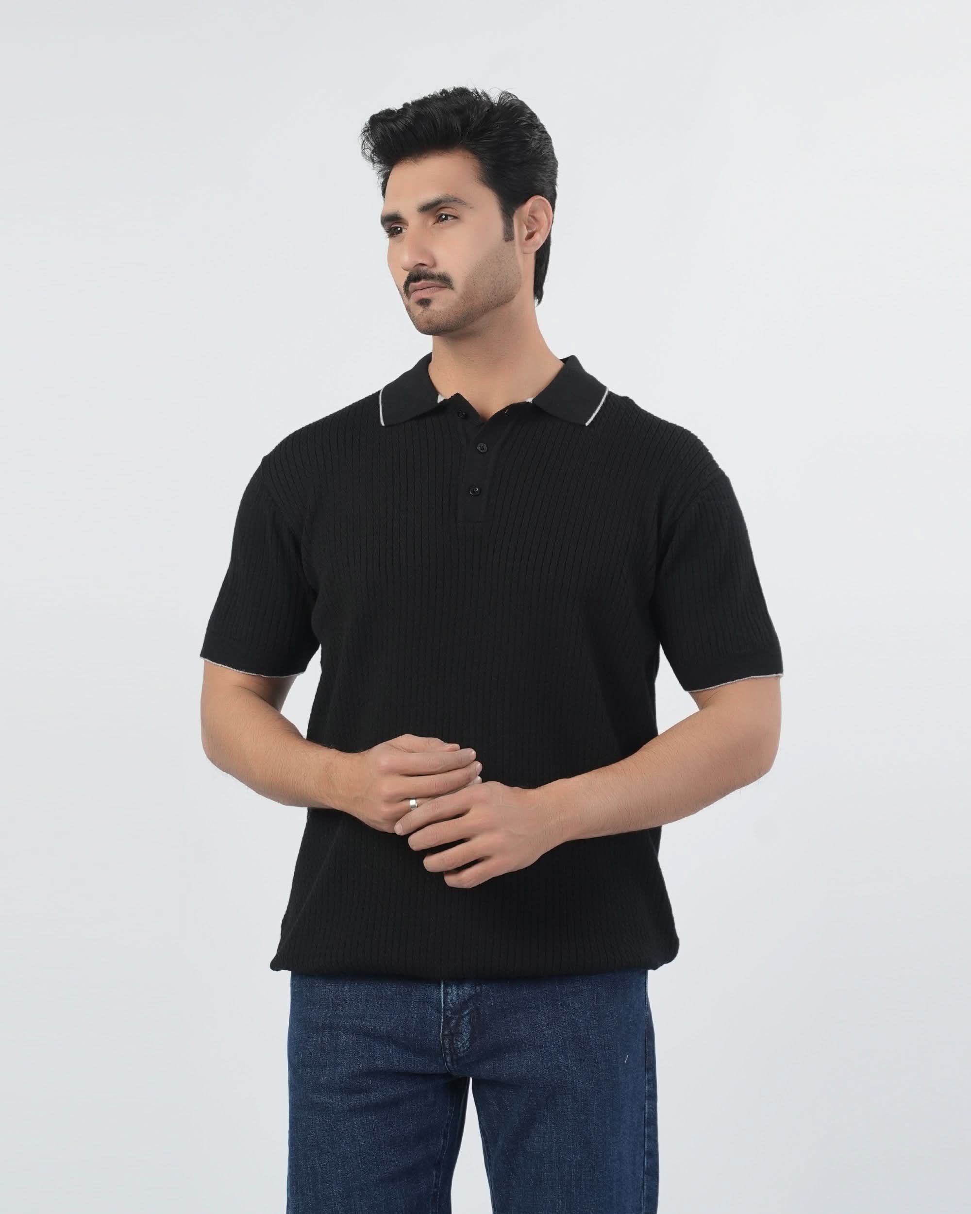Eminent Men’s Half Sleeves Polo Sweater, Men's Sweater & Sweat Shirts, Eminent, Chase Value
