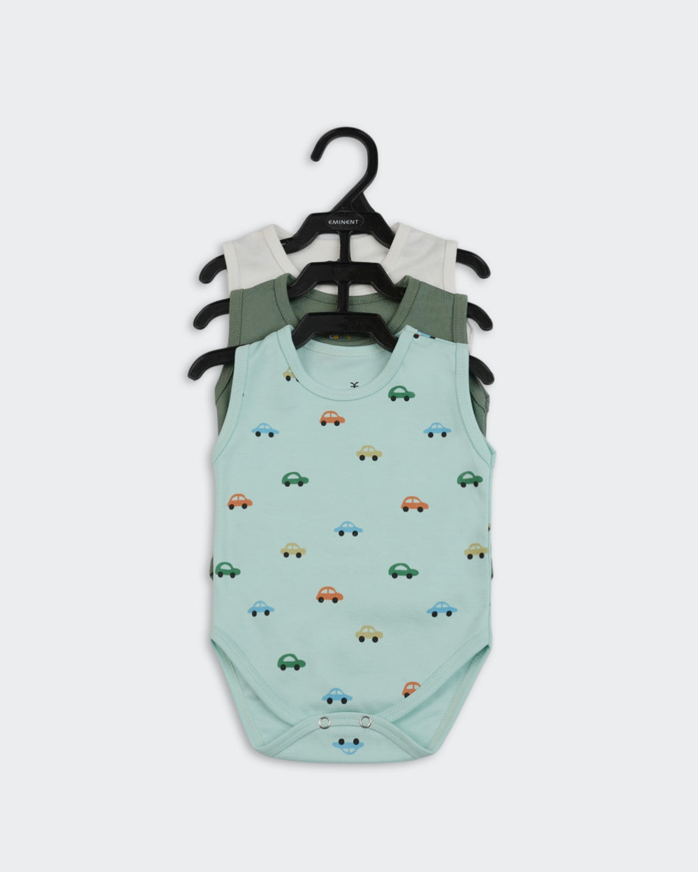 Eminent Newborn Boys Romper Set (Pack Of 3), Newborn Boys Rompers, Eminent, Chase Value