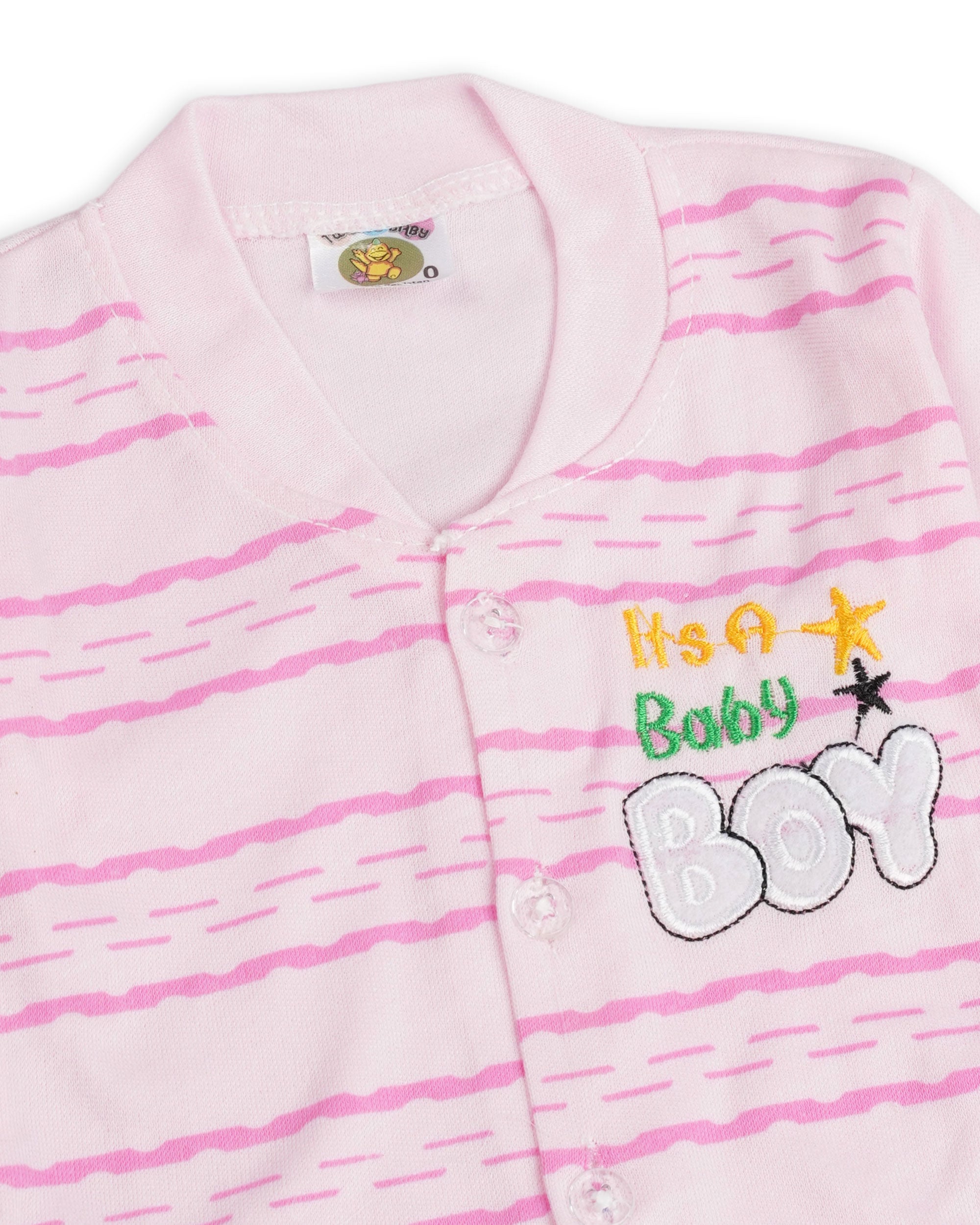 Newborn Boys Full Sleeves Suit