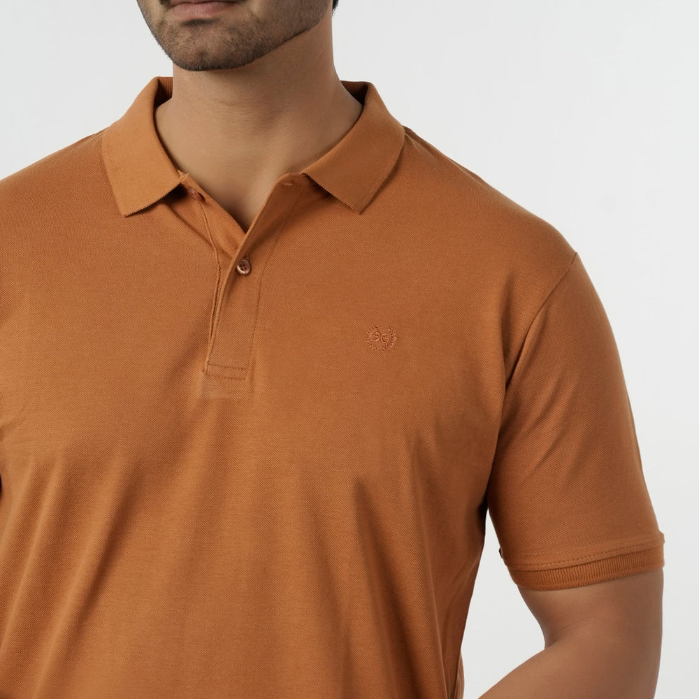 Eminent Men's Basic Polo T-Shirt - Almond, Men's T-Shirts & Polos, Eminent, Chase Value