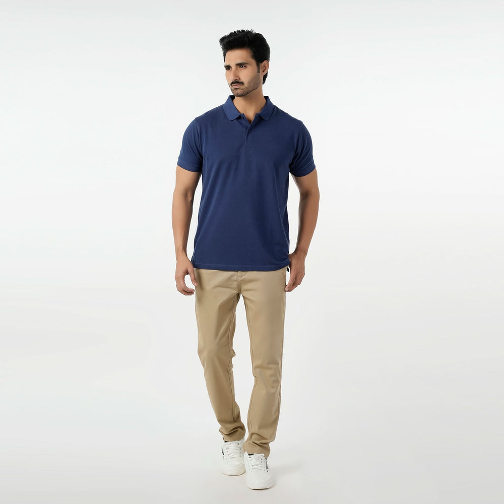 Eminent Men's Polo Half Sleeves T-Shirt - Navy Blue, Men's T-Shirts & Polos, Eminent, Chase Value
