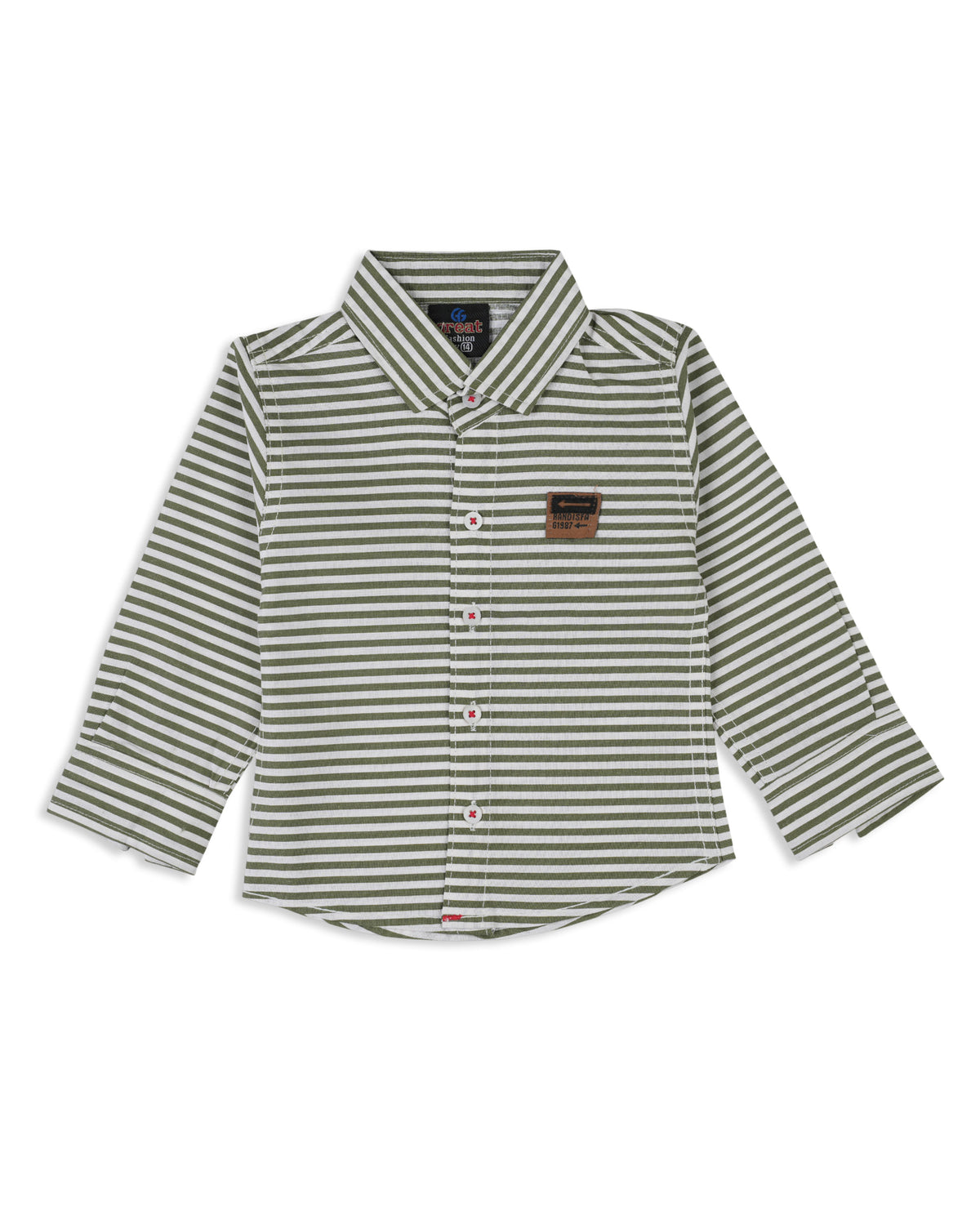 Boy's Casual Full Sleeves Shirt