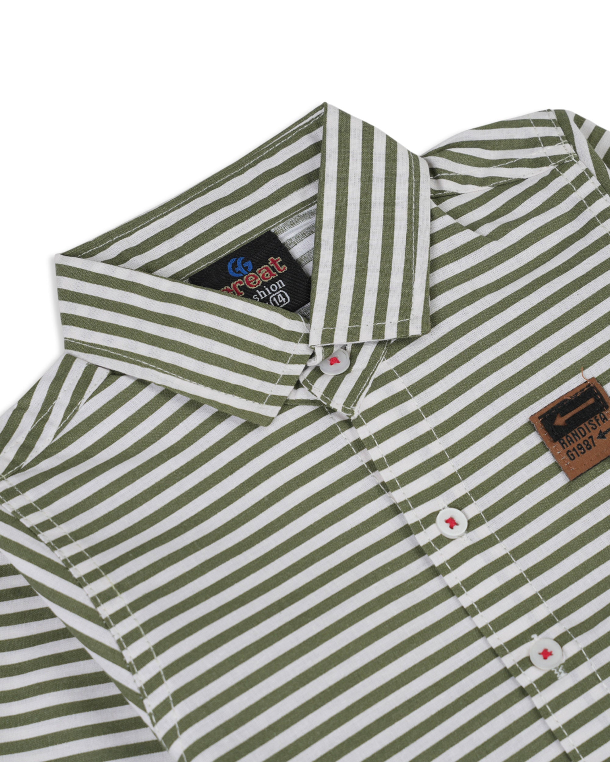 Boy's Casual Full Sleeves Shirt