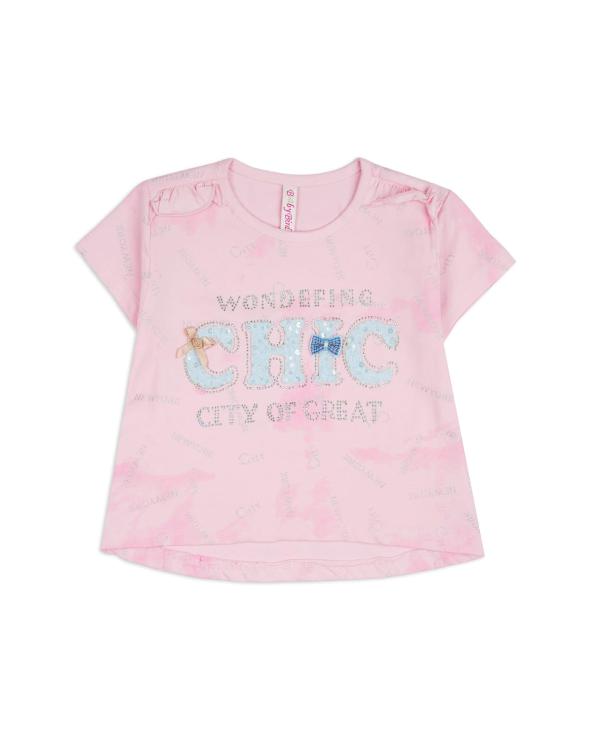 Girls’ Half Sleeves T-Shirt, Girls T-Shirts, Chase Value, Chase Value