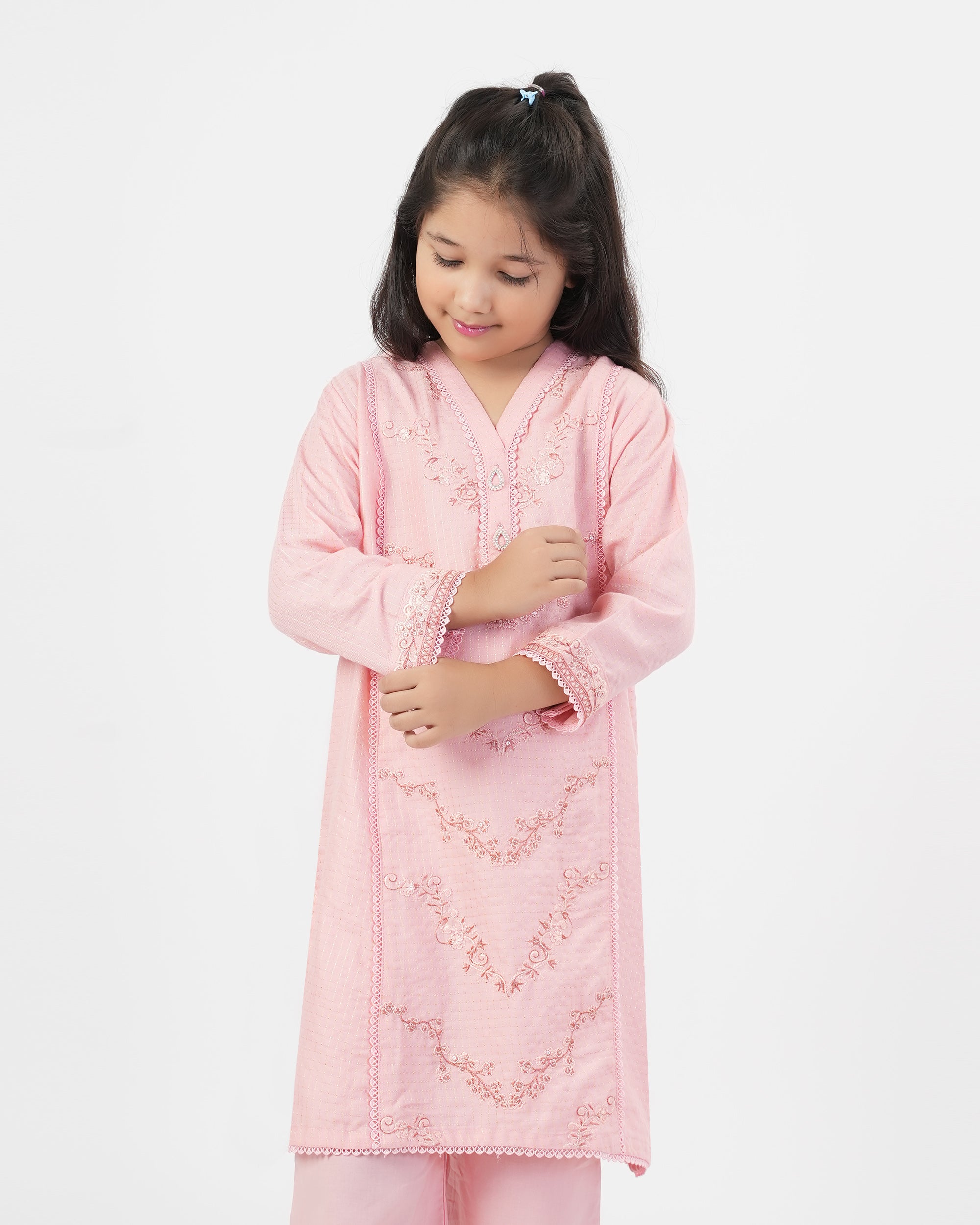 Eminent Girls' Signature Embroidered 2Pc Suit, Girls Shalwar Kameez, Eminent, Chase Value