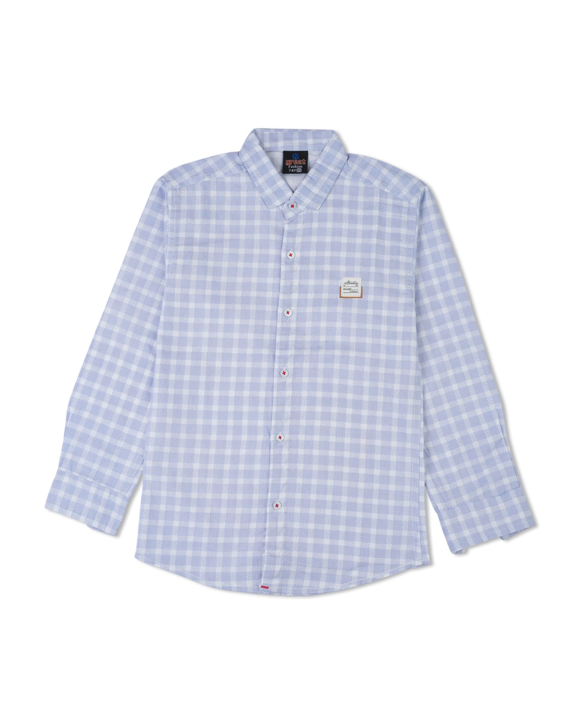 Boy's Casual Full Sleeves Shirt, Boys Shirts, Chase Value, Chase Value