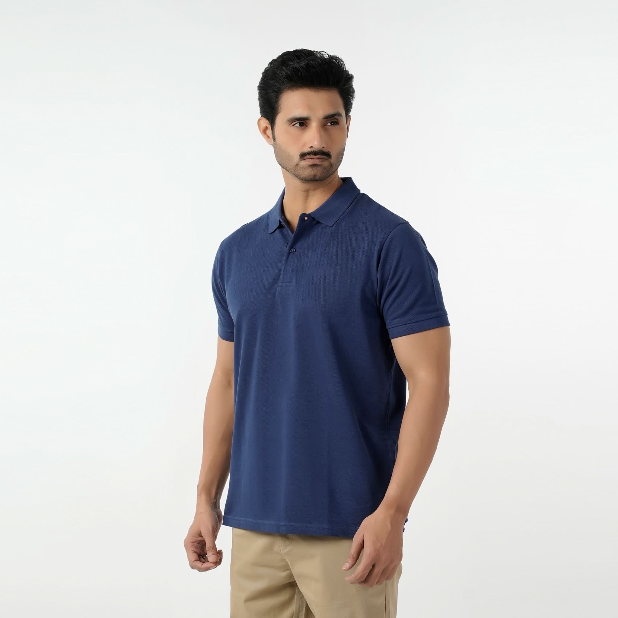 Eminent Men's Polo Half Sleeves T-Shirt - Navy Blue, Men's T-Shirts & Polos, Eminent, Chase Value