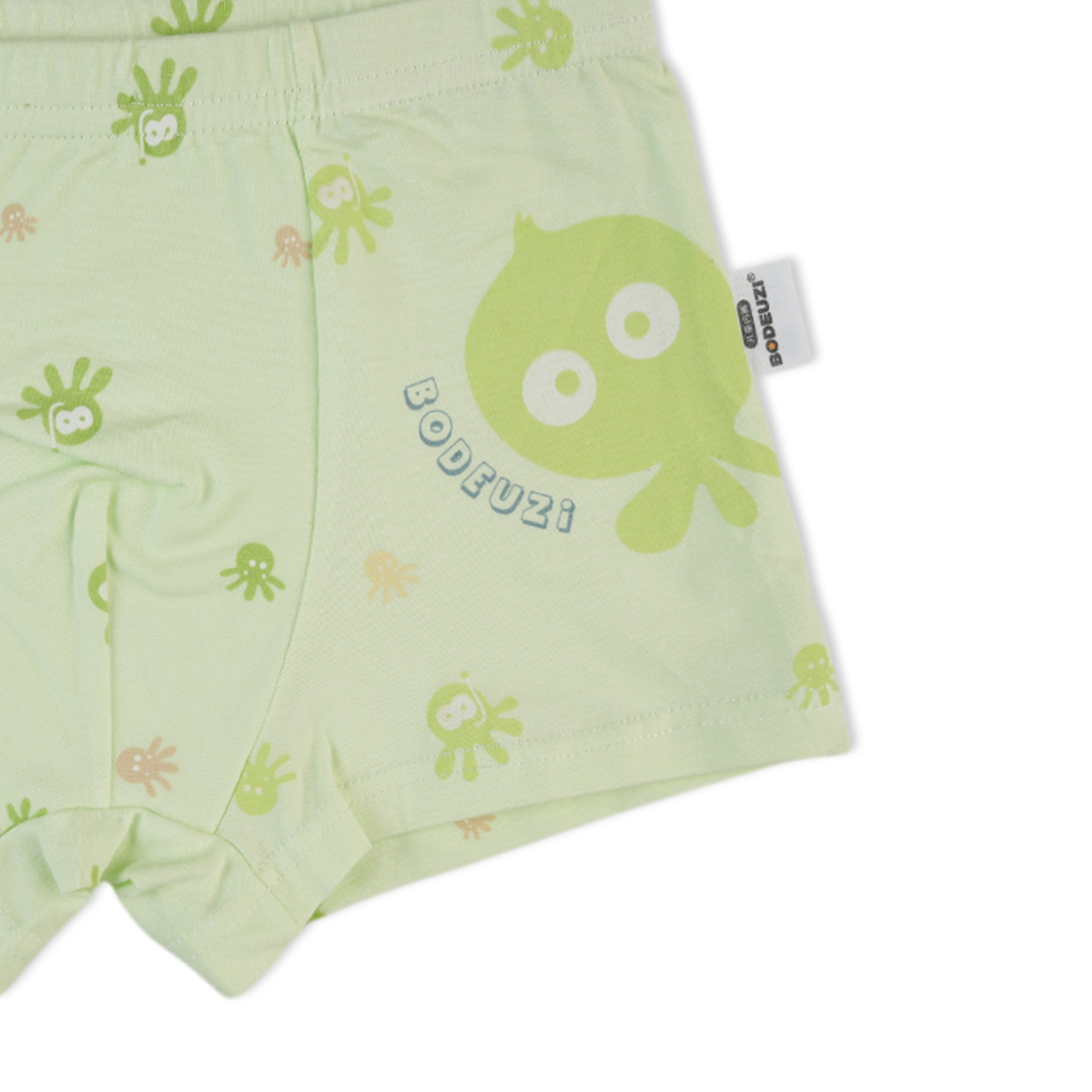 Boys Boxer - Light Green, Boys Underwear, Chase Value, Chase Value