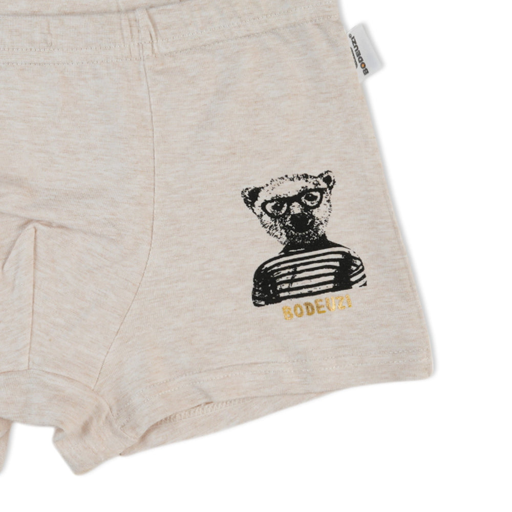 Boys Boxer - Light Brown, Boys Underwear, Chase Value, Chase Value