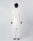 Eminent Men's Plain Shalwar Suit - White, Men's Shalwar Kameez, Eminent, Chase Value