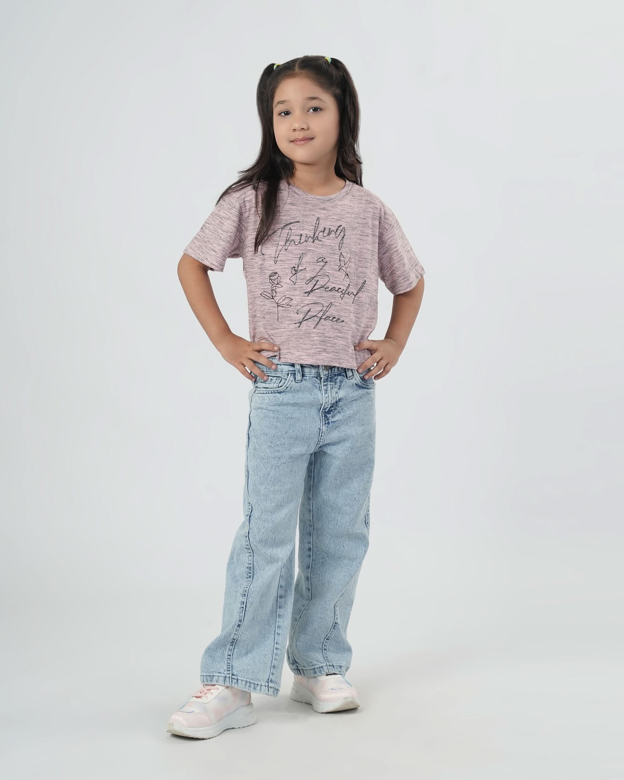 Eminent Girls Half Sleeves T-Shirt, Girls T-Shirts, Eminent, Chase Value