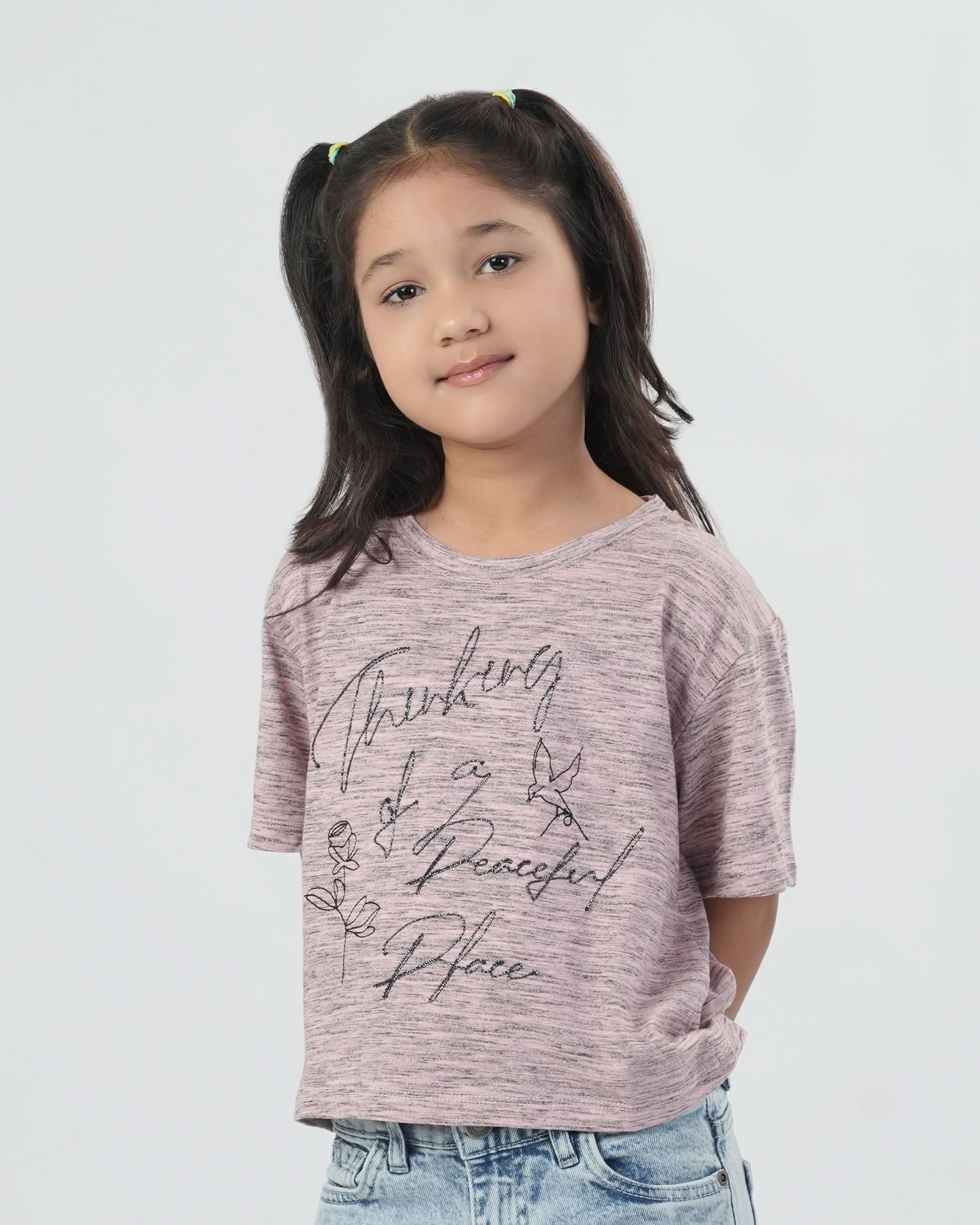 Eminent Girls Half Sleeves T-Shirt, Girls T-Shirts, Eminent, Chase Value