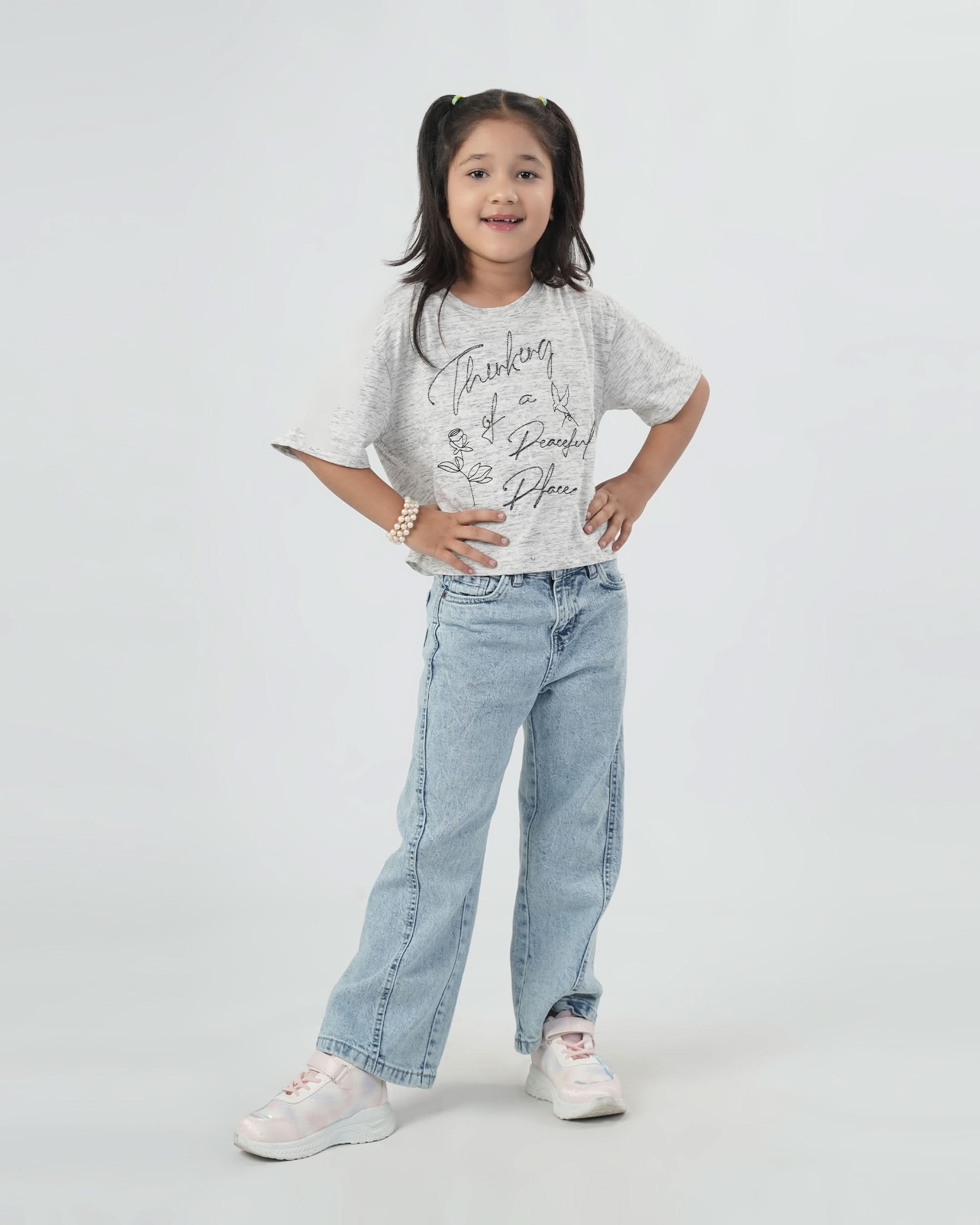 Eminent Girls Half Sleeves T-Shirt, Girls T-Shirts, Eminent, Chase Value