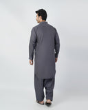 Eminent Men's Kameez Shalwar Suit - Grey