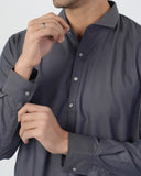 Eminent Men's Kameez Shalwar Suit - Grey