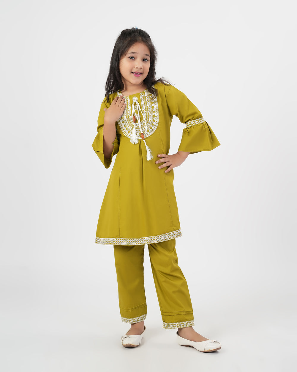 Girl's Embroidered Shalwar Kameez, Girls Shalwar Kameez, Chase Value, Chase Value