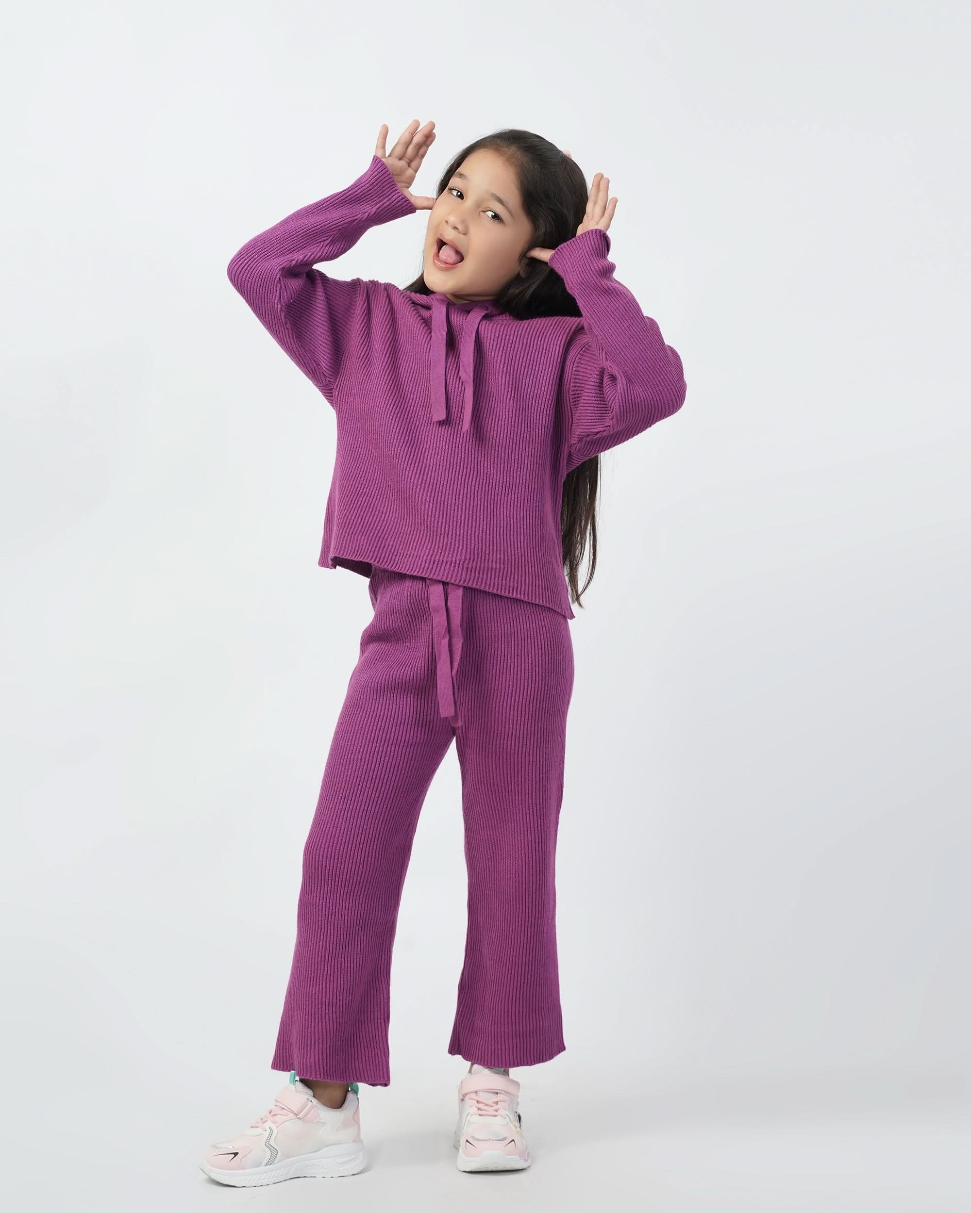 Eminent Girls Co-Ord Set - Purple, Girls Co-Ord Suit, Eminent, Chase Value
