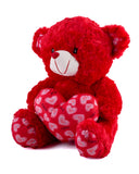 Stuff Heart Bear 50 CM - Red
