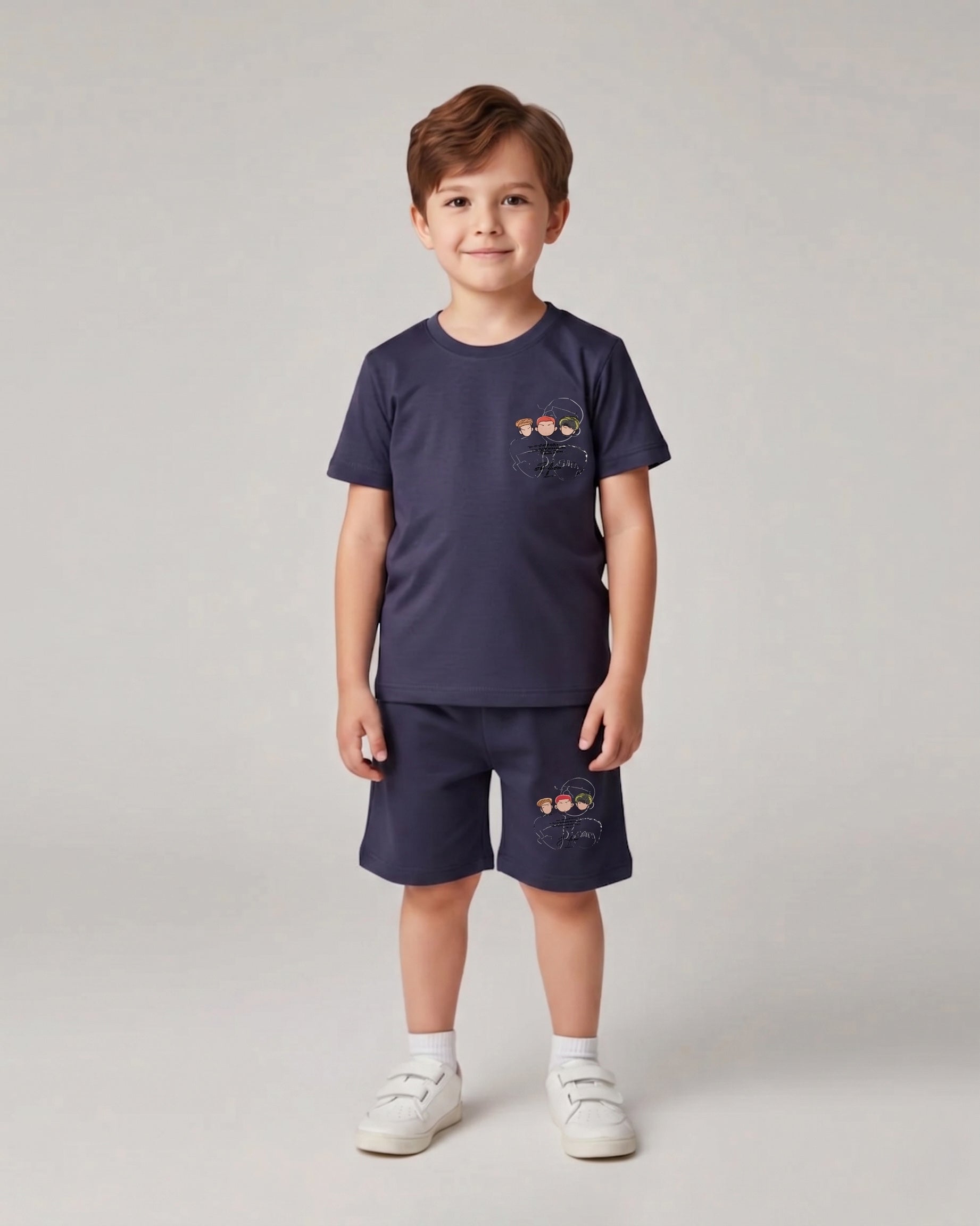 Valuables Boys' Half Sleeves Suit