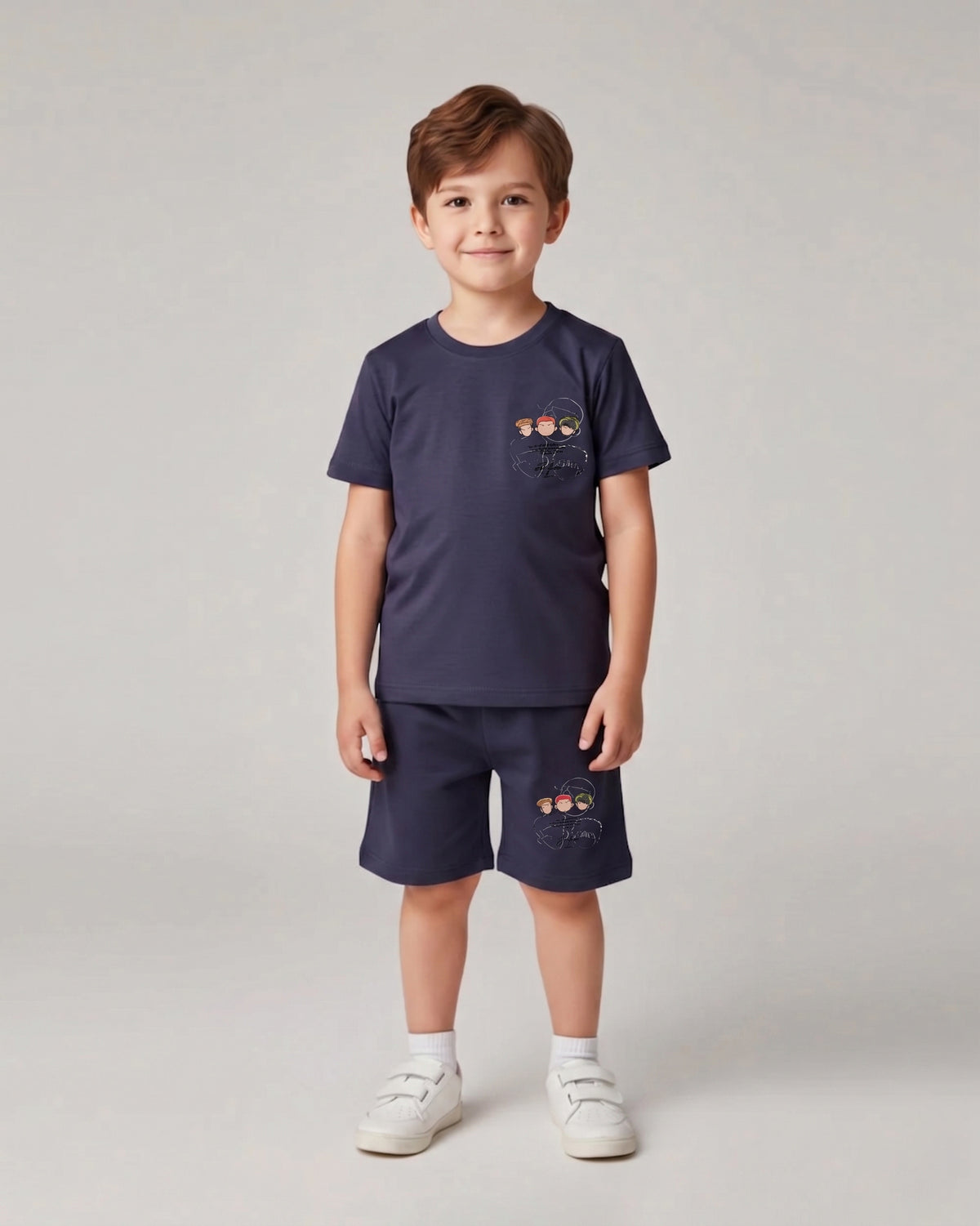 Valuables Boys' Half Sleeves Suit