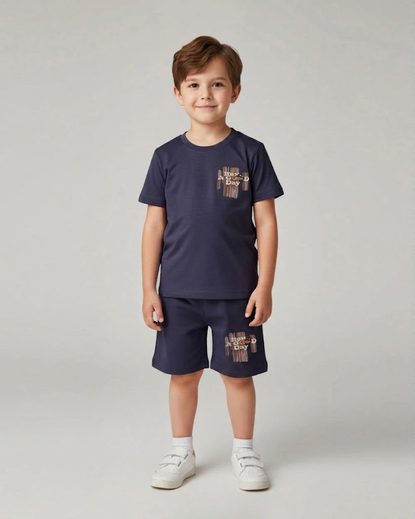 Valuables Boys' Half Sleeves Suit
