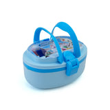 Water Bottle & Lunch Box 2Pcs Pack - Light Blue, Tiffin Boxes & Bottles, Chase Value, Chase Value