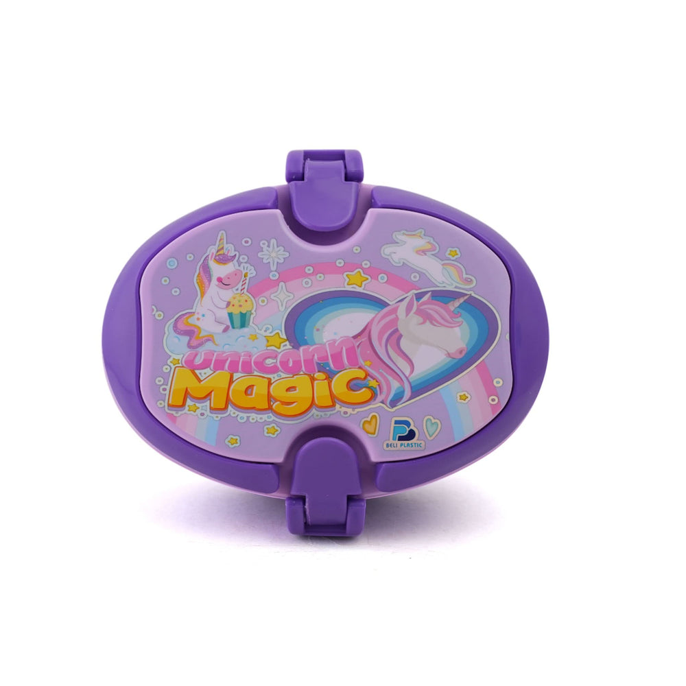 Water Bottle & Lunch Box 2Pcs Pack - Purple, Tiffin Boxes & Bottles, Chase Value, Chase Value